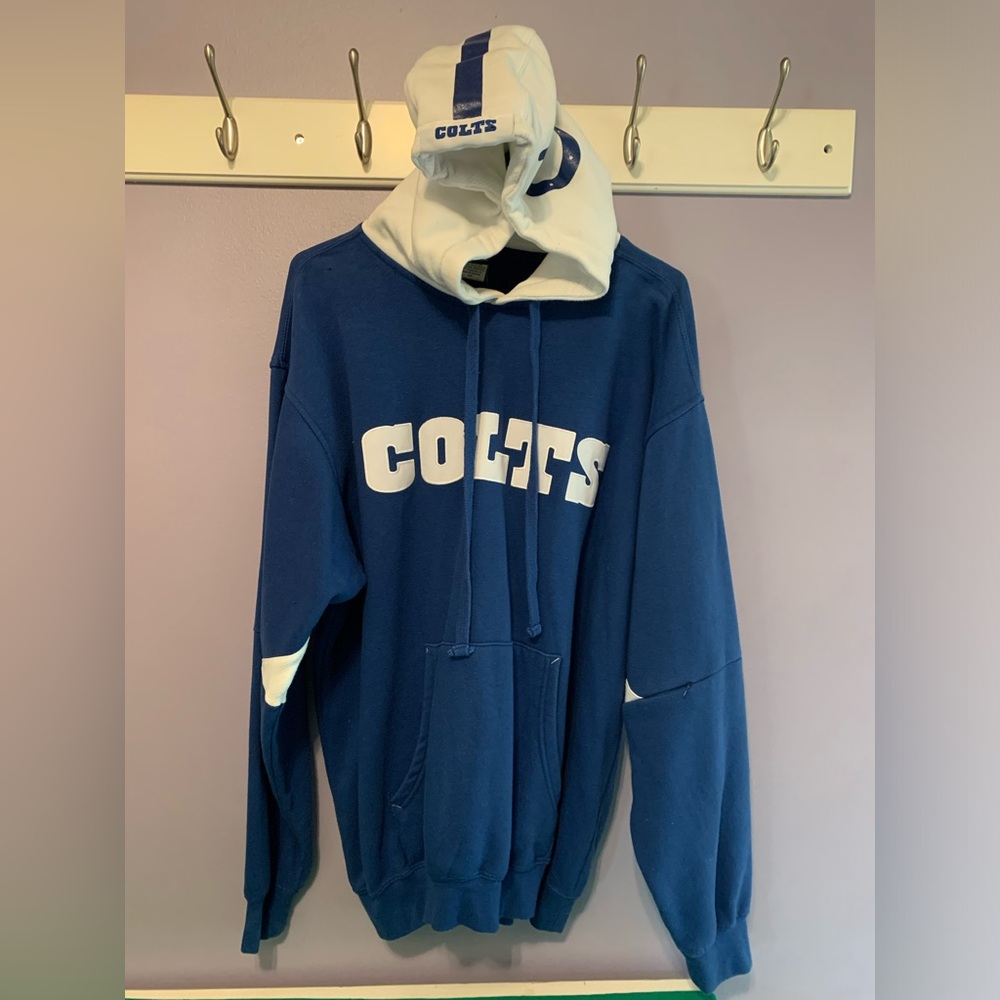 Colts Hoodie NFL Team Apparel Large